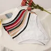 Mutandine da donna 2024 a vita alta per donna Slip sportivi senza cuciture Intimo femminile Mutande da donna Intimo S-L