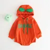 Rompers Baby Cartoon Cute Spring Fashion Fruit Style Niemowlęta Onepiece ubrania chłopcy i dziewczęta