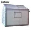 6x4x3mH (20x13.2x10ft) vente en gros de haute qualité gonflable d'urgence militaire portable abris d'isolement tente médicale