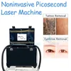 Macina a picosecondi non invasiva Q Switched Nd Yag Laser Pico Laser Rimozione del tatuaggio Trattamento delle lentiggini Ringiovanimento della pelle