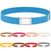 Belts 1PC Elastic For Kids Unisex Adjustable Waist Belt Waistband Fashion Stretch Canvas Casual Accessories