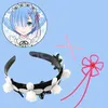 Articoli per feste Anime Re:Life In A Different World From Zero Ram Rem Fascia per capelli Copricapo Accessori per capelli Accessori cosplay