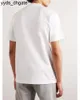 Loro Piano Designer t-shirt met Mannen Heren Wit Katoen-jersey T-shirt Korte Mouwen Tops T-shirts 5RQ7