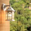 Lampada da parete per esterni impermeabile europea retrò loft industriale vento balcone nordico luce esterna illuminazione per porta da giardino