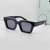 Designer zonnebrillen 008 gepolariseerde designer zonnebrillen voor heren dames heren coole mode klassieke dikke plaat zwart wit frame luxe brillen heren zonnebril UV400 wit