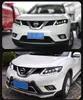 Phare LED pour Nissan x-trail 2014 Rouge conception originale phares assemblage DRL clignotants accessoire