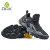 Rax hardloopschoenen mannen vrouwen buiten sport ademende lichtgewicht sneakers lucht gaas bovenste antislip natuurlijke rubber buitenzool 240130