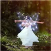 Cadres et moulures illuminent les ailes de fée pour Adts LED papillon pure filles femmes accessoires de costume d'Halloween livraison directe à la maison Ga Dhbvy