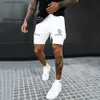 Calções masculinos novo 2 em 1 esporte correndo malha respirável shorts masculino duplo-deck jogging secagem rápida calções de ginásio fitness treino calções masculinos t240202