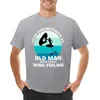 Herren Tank Tops Wing Folierung Surfen Papa Opa Vatertag Lustiges T-Shirt Anime Kleidung T-Shirt Übergroße Männer