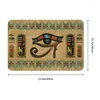 Dywany Egipskie oko Horus Doormat Mat Anty-Slip Ancient Egypt Bath Wann Kitchen salon sypialnia balkon dywan dywan 40 60 cm