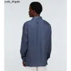 Loro Piano Shirt Designer Mens Polos Långärmad tre-knapps packet har en klassisk Sartorial Collar Fashion Winter Tops Em6u