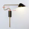 Vägglampa 2,3 kg 70 cm LED -långa armlampor Touch Sensor Switch Bedside Justerbar ljus Hushållsdekor Drop