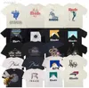 Summer Collection Rhude Tshirt Oversize Heavy Fabric Couple Dress Top Quality t Shirt 3TRA