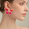 Dangle Earrings 2024 ZAA Boho Statement Metal Seed Beads Sequin Butterfly For Women Fashion Holiday Party Jewelry Gifts