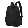 Mini Mens ryggsäck Fashionabla Mini Black Shoulder Bag Mens Canvas Design Waterproof Sports Travel Mens Ryggsäck 240202
