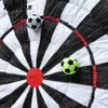 5mH (16,5ft) Met 10 ballen groothandel Carnaval Opblaasbaar voetbal Dartbord sport voetbalwedstrijden doelschieten darts Opblaasboten Schiet dartbord