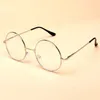 Solglasögon Läs förstoring Rund metallram Läsglasögon datorglasögon Hyperopia Eyewear Presbyopia