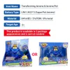 Super Wings 2Pack Set 5 Inch Jerome Transformando de avião em robô em 10 etapas Pet com brinquedos leves para crianças presente 240119