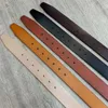 Pasek designerski 100 -procentowy skórzane pasy modowe dla kobiet mężczyźni szerokość 3,8 cm Wysoka jakość pasa LEINTURTURE POLE HOMMES GURTEL