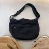 Borse a tracolla da uomo Retro Cargo Harajuku Spalla All-match Cartelle di grande capacità Borsa da scuola in tela casual Borsa in stile giapponese 240118