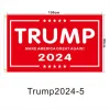 Trump verkiezing 2024 Trump houdt vlag Amerika hangende grote spandoeken digitale print Donald 0202