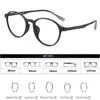 Ultralight Retro Round Anti Blue Light Pochromic Reading Glasses For Men Computer Presbyopic Eyeglasses Women 240201