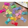 Dog Apparel Cute Hairpin Colorful Bone Shape Pet Small Hair Clips For Chihuahua Pug Grooming Accessories