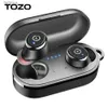 Écouteurs pour téléphones portables TOZO 2024 T10 véritables écouteurs sans fil Bluetooth 5.3 écouteurs application personnalisée 16 EQ avec 55H de temps de lecture casque résistant à l'eau YQ240202