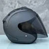 Capacetes de motocicleta SZ-Ram4 Matte Grey Metade Capacete Corrida ECE Aprovado Casco Casque Temporada de Verão Mulheres e Homens