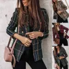 Lady Blazer Durable Supersoft Autumn Elegant Women Jacket Modern Design Winter Coat for Dating 240130