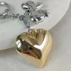 キーチェーンPosipia Y2K Korea Ins Love Bow Car keychainペンダントヘッドフォンカバーバッグアクセサリーファッション自由hoho