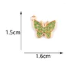 Charms 15Pcs 15 16MM Color Fashion Animal Butterfly Cute Charm Women Pendant Necklace Bracelet DIY Jewelry Making Supplies Accessories