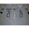 Miami NCAA Hurricanes Football Jersey 15 Brad Kaaya 20 Ed Reed 26 Sean Taylor 47 Michael Irvin 52 Ray Lewis Orange White High Quality Jer High