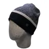 Cachemire de luxe tricoté chapeau designer Beanie cap hommes hiver décontracté laine chapeau chaud N-5