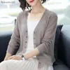 Tricots pour femmes 2024 automne été Cardigan femmes évider châle tricoté pull femme Cardigans mince veste manteau dames hauts