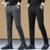 Męskie spodnie Kubro 2024 Autumn Casual Men Cotton Slim Fit Soft Fashion Busines