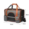 Sac à dos pour chat de compagnie respirant chien sac à bandoulière de voyage en plein air pour petits chiens chats emballage Portable transportant des fournitures pour animaux de compagnie 240124