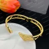 Triangle Shaped Designer Gold Bracelet for Women 2024 New Brass Fashion Adjustable Bracelets
