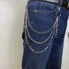 Ceintures Mode Harajuku Jeans Pantalon Egirl Eboy Lien Bobine Robuste Taille Crochet Gothique Porte-clés Lune Pendentifs Chaîne