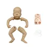 19 tum kit romy Reborn Baby Doll Sleeping Molds Tome Unmålad osmonterad 240119