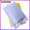 Emballage cadeau 100 / 50pcs Bubble Mailer Sacs d'emballage auto-scellants Protection anti-chute Enveloppes rembourrées Mailing Violet / Rose / Jaune