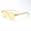 Johnny Depp lunettes de soleil polarisées hommes femmes marque de luxe Lemtosh lunettes de soleil Vintage acétate cadre pilote ombre y240118