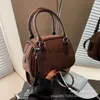 Shoulder Bags High quality suede handbag for womens 2023 new trendy and fashionable single shoulder crossbody bagH2422