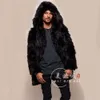 Couple Style Autumn and Winter Faux Fur Jacket for Mens Loose Casual Hooded Designer Selling BDU4