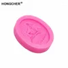 Baking Moulds Angel Elk Fondant Cake Silicone Mould DIY Handmade Chocolate Mold Kitchen Cooking Gadget Flexible Clay