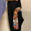 Pantaloncini da uomo Casual Harajuku Y2K Sport Marchio di moda giapponese M Pantaloni larghi stampati Abbigliamento estivo negli anni '90