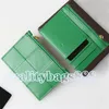 Designer Coin Purses Fashion Card Case Card Holders Wallet Pocket Keychain Women Men green Coin Vintage Passport Holders Top Leather Solid Color Key Purse