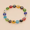 Strand Go2boho Trendy Rainbow Eye Bracelets High Quality 18K Gold Plated Bead Jewelry For Women Colorful Fashion Gift