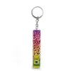 Kvinnor Fashion Acryl Diamond Jewelry KeyChain Rökningstillbehör ATM Kreditkort Roach Grabber Clip Blunt Holder Puller för långa naglar i lager